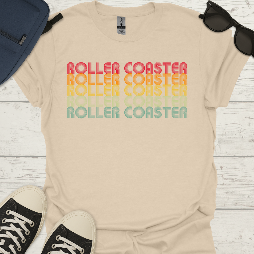 Retro Roller Coaster Shirt