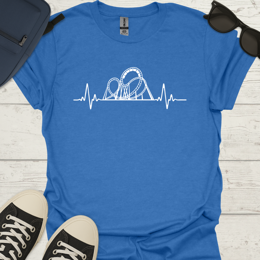 Heartbeat Roller Coaster T-Shirt