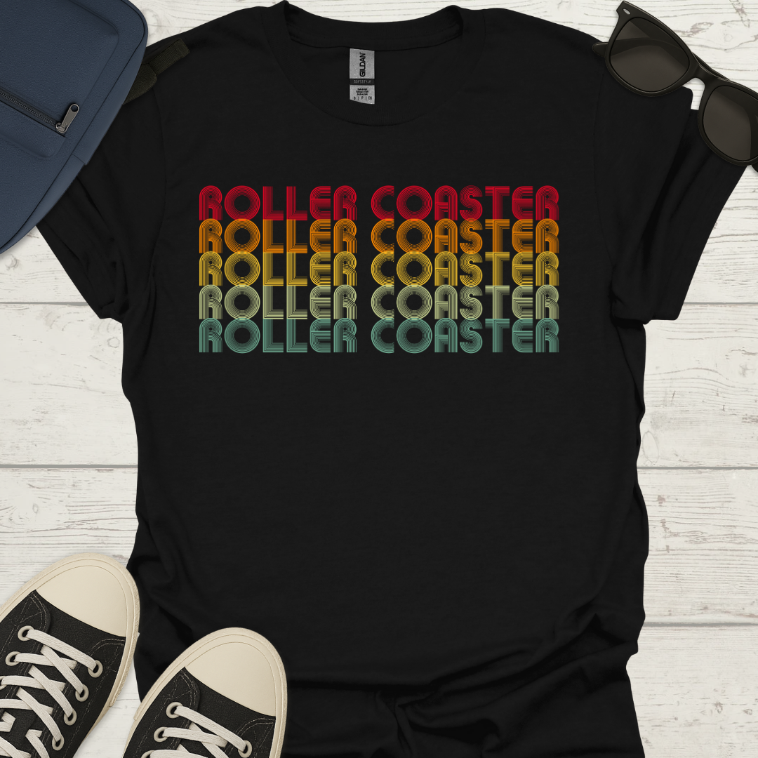 Retro Roller Coaster Shirt