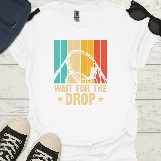 Wait For The Drop - Retro Park Tee