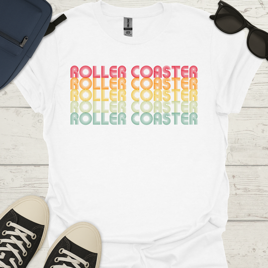 Retro Roller Coaster Shirt