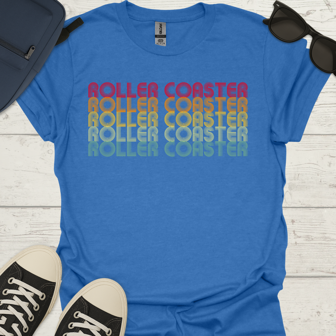 Retro Roller Coaster Shirt