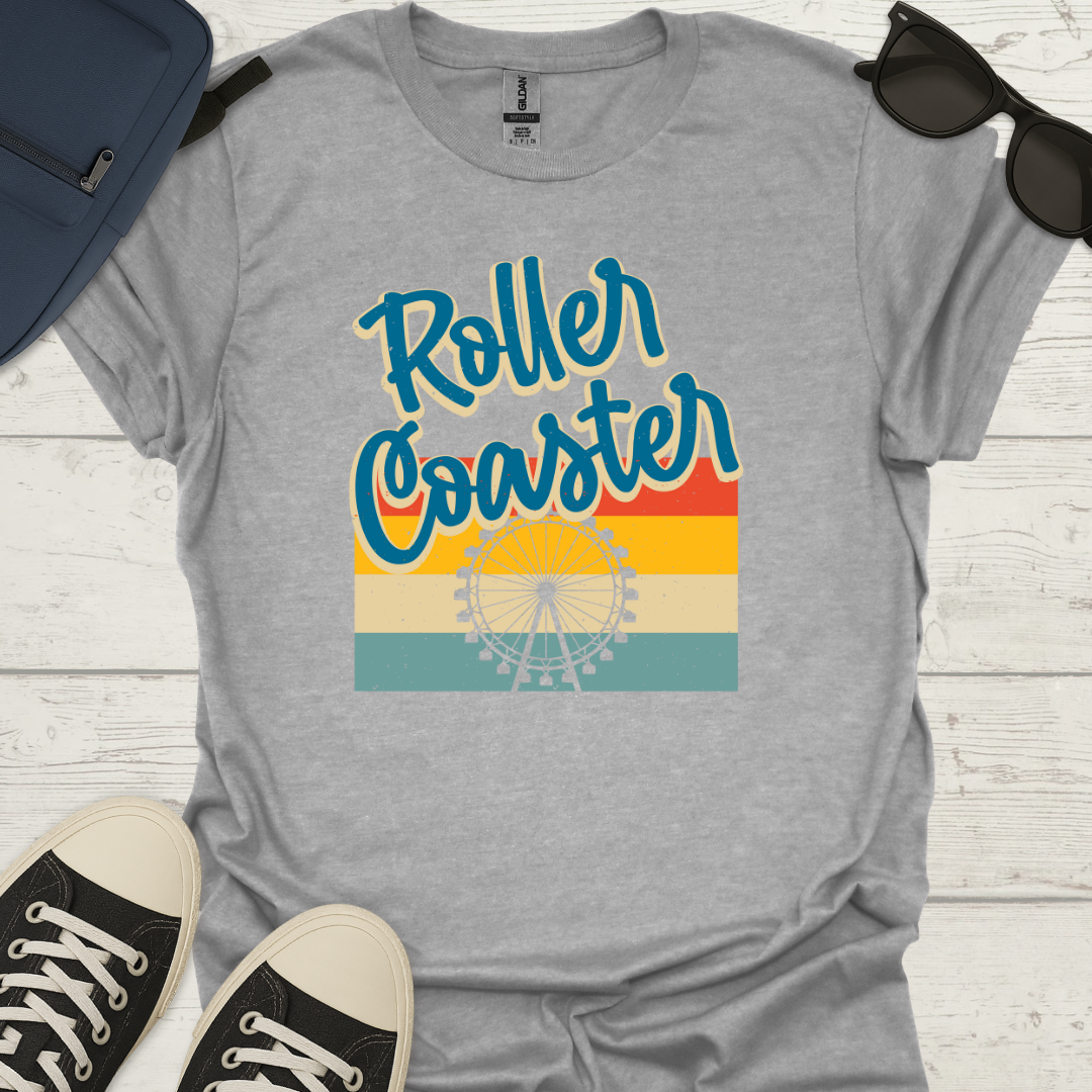Roller Coaster Sunset T-Shirt