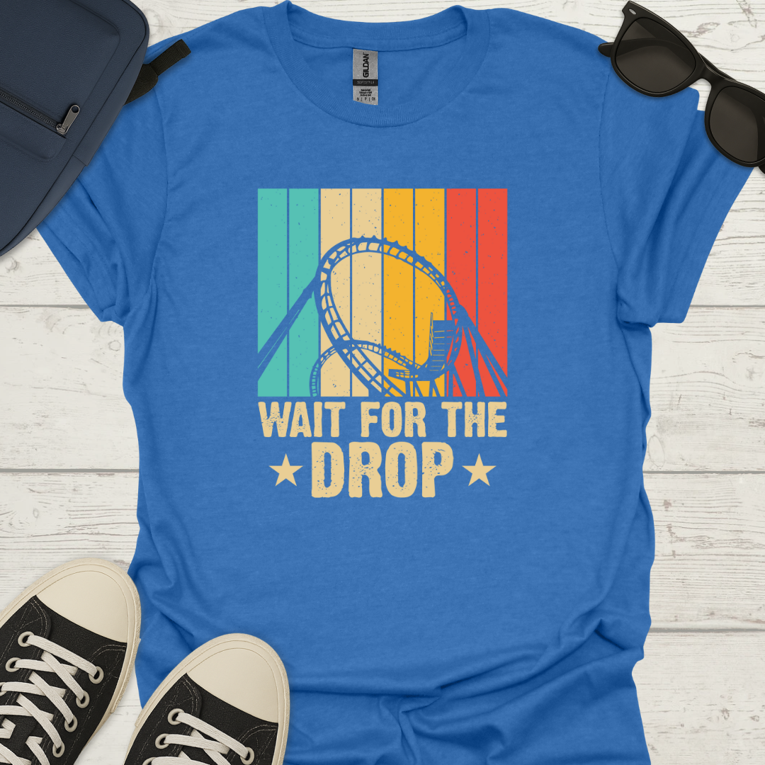 Wait For The Drop - Retro Park Tee