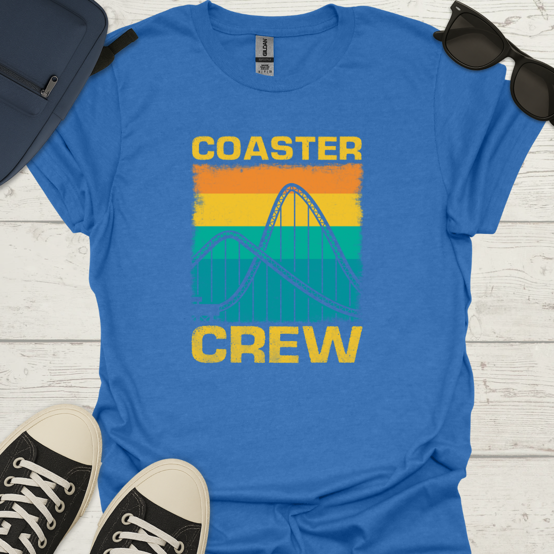 Coaster Crew - Retro Theme Park Tee