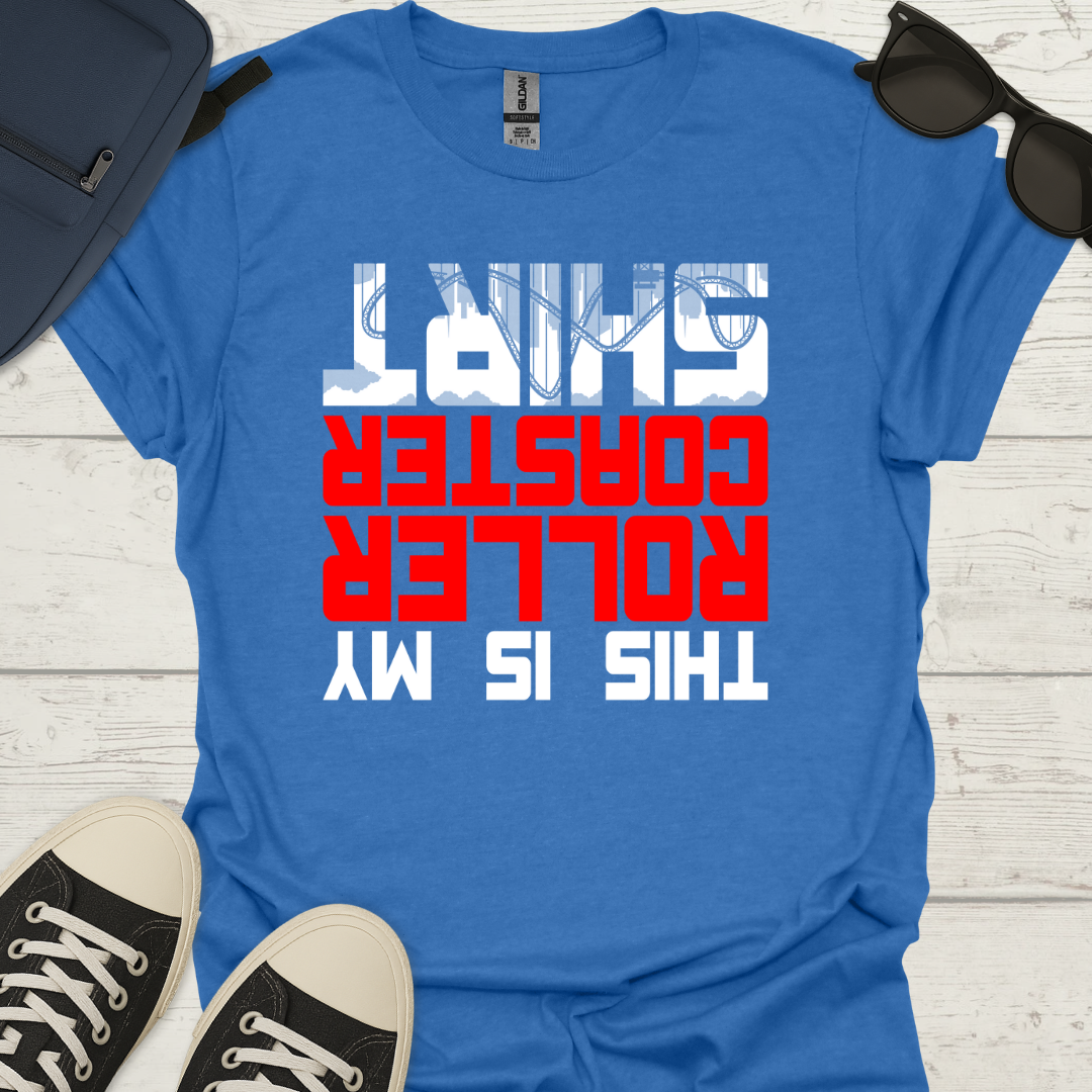 Inverted This Is My Roller Coaster Shirt