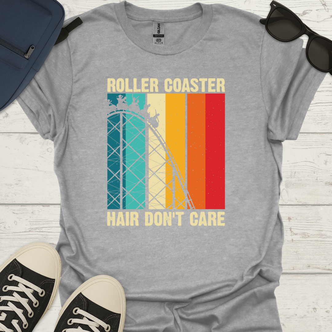Roller Coaster Hair - Retro T-Shirt