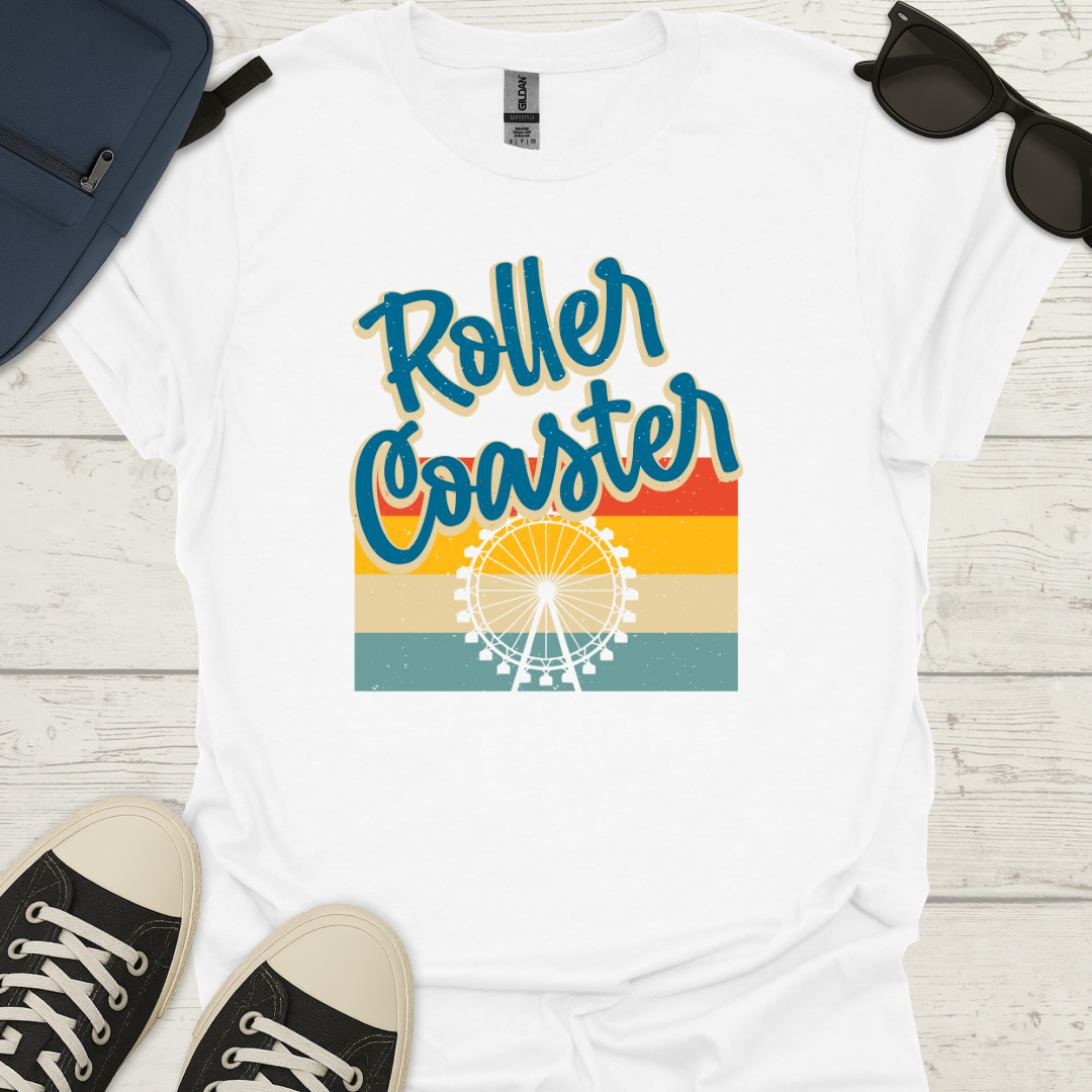 Roller Coaster Sunset T-Shirt