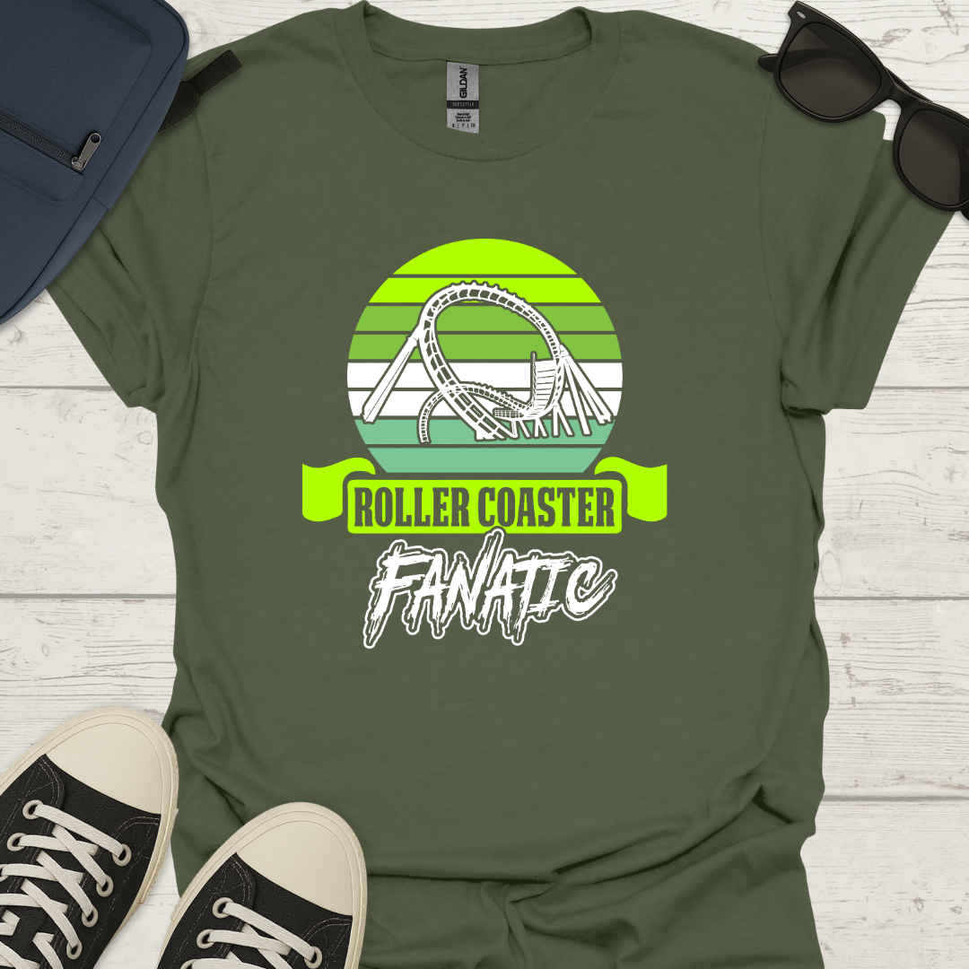 Roller Coaster Fanatic T-Shirt