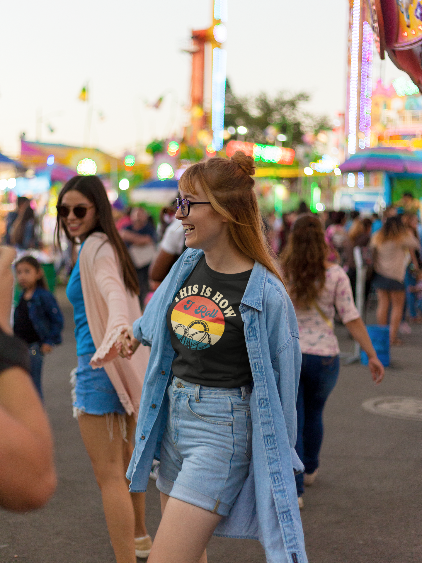This Is How I Roll - Retro Coaster T-Shirt
