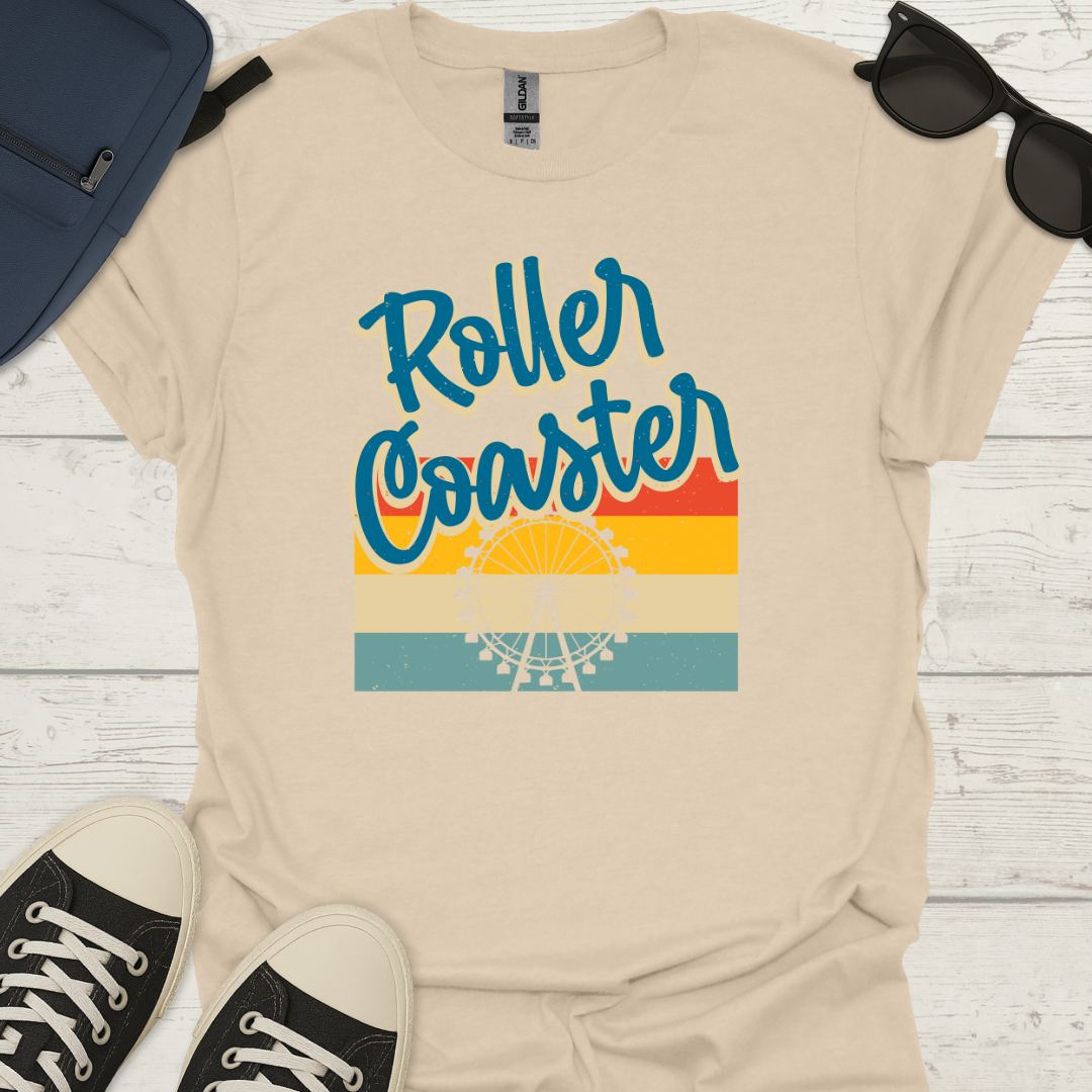 Roller Coaster Sunset T-Shirt