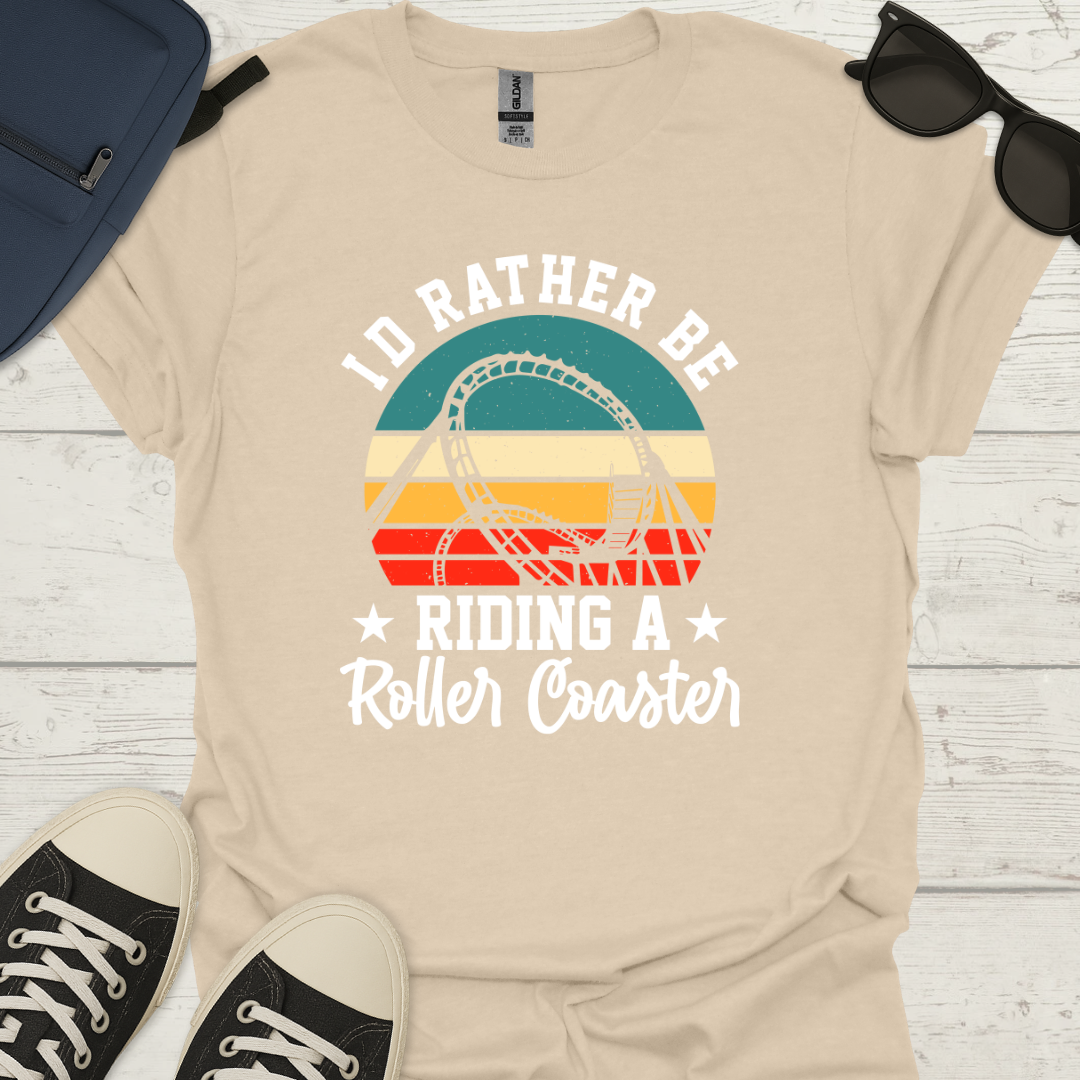 I'd Rather Be Riding - Theme Park Tee