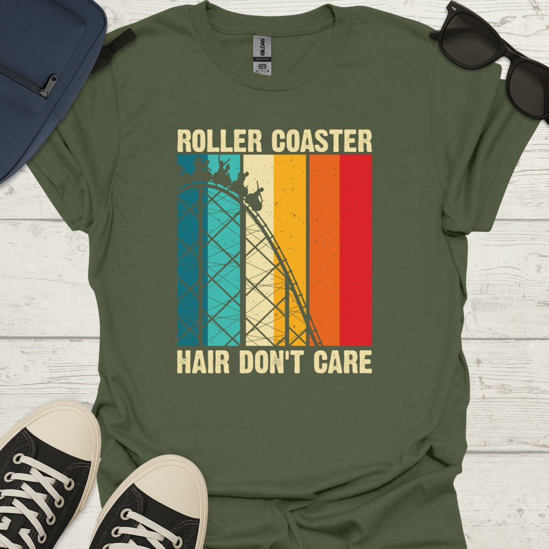 Roller Coaster Hair - Retro T-Shirt