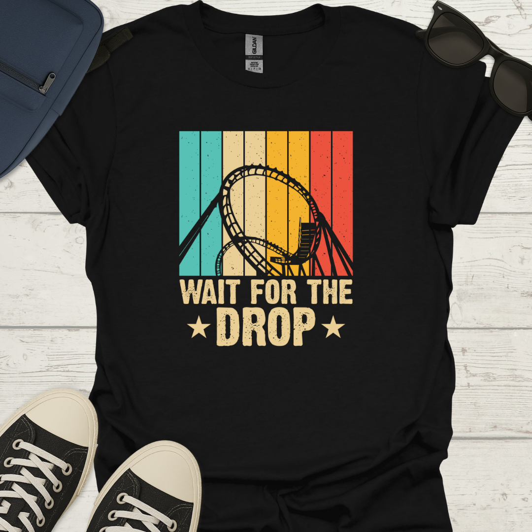 Wait For The Drop - Retro Park Tee