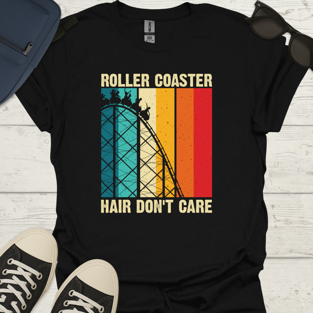 Roller Coaster Hair - Retro T-Shirt