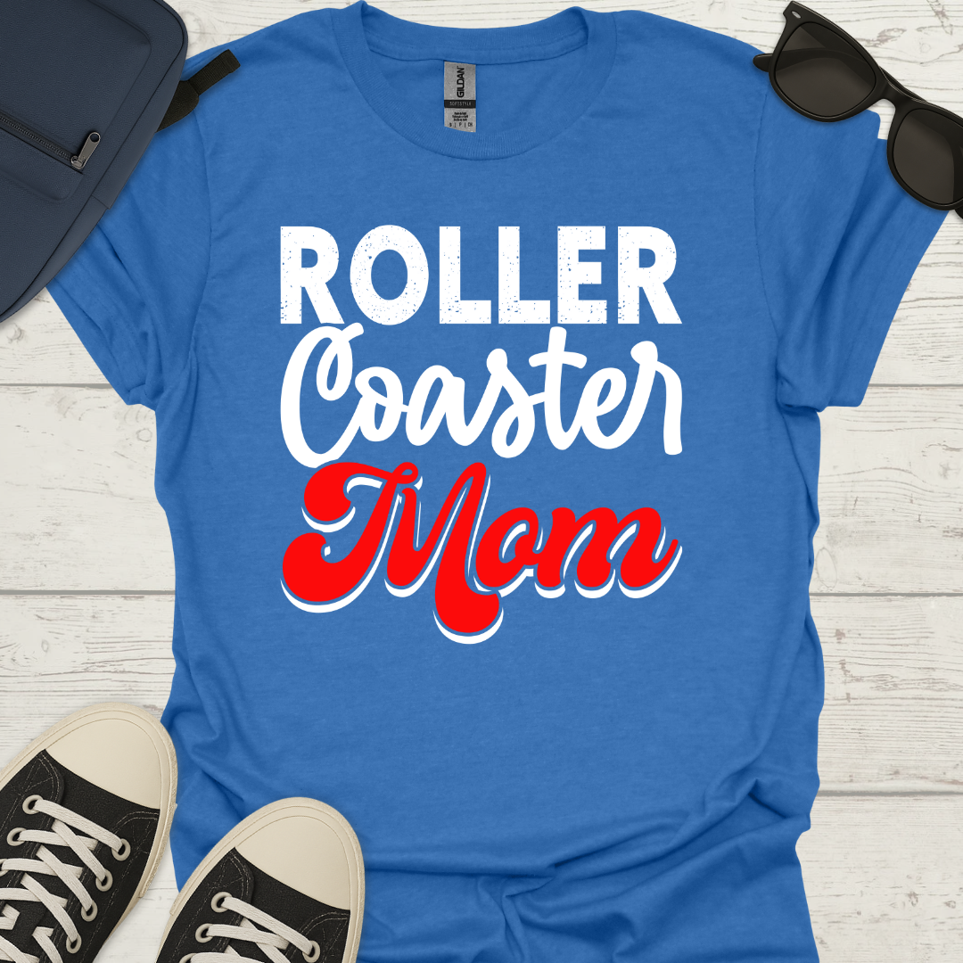 Roller Coaster Mom - Fun Coaster Tee