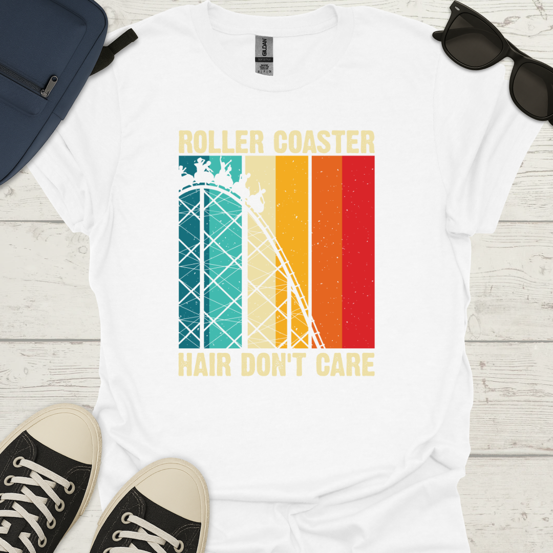 Roller Coaster Hair - Retro T-Shirt