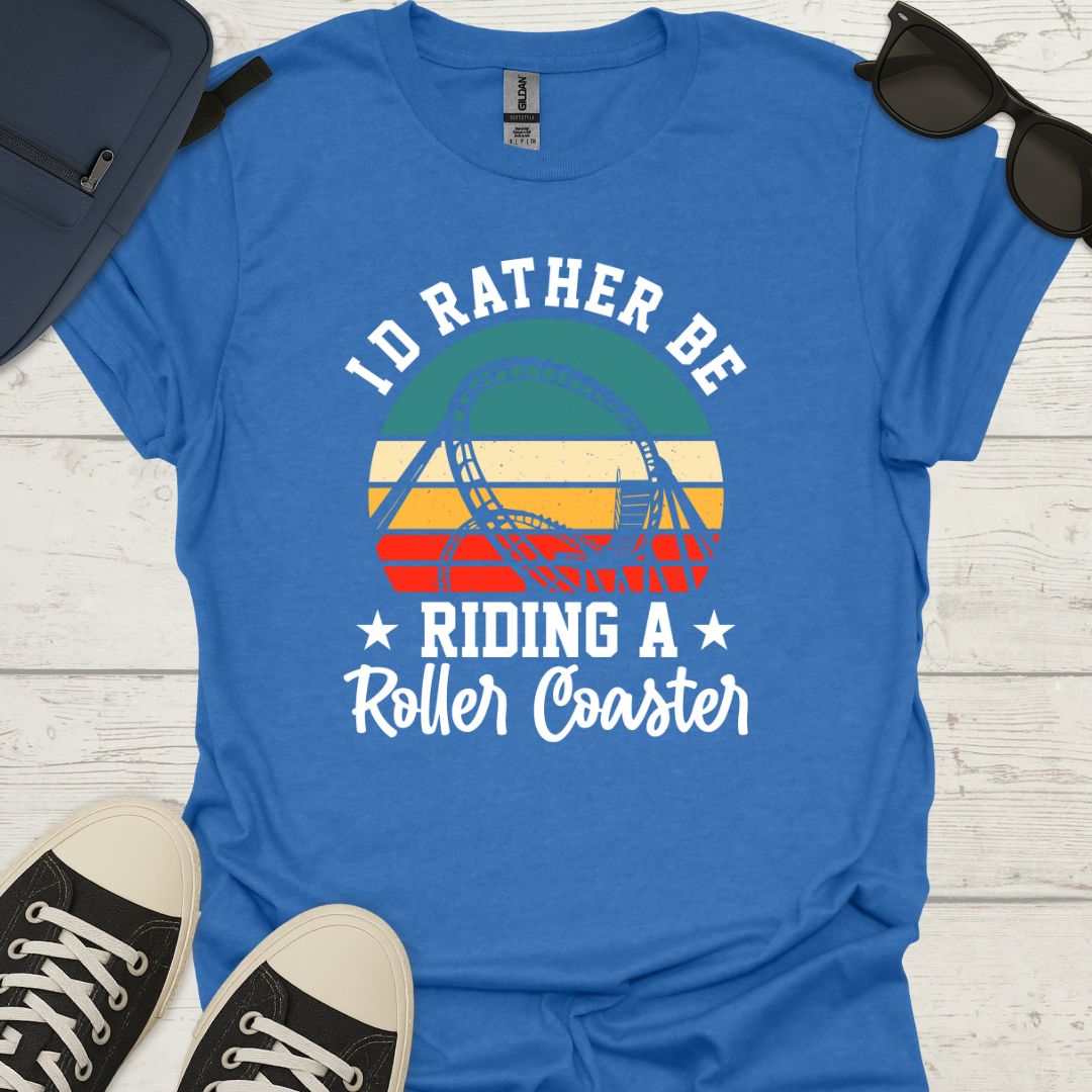I'd Rather Be Riding - Theme Park Tee
