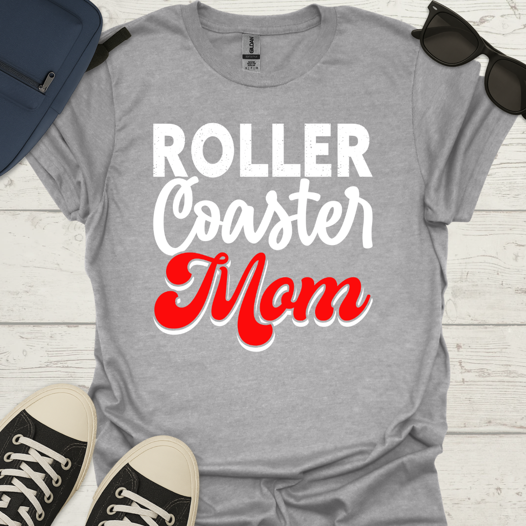 Roller Coaster Mom - Fun Coaster Tee