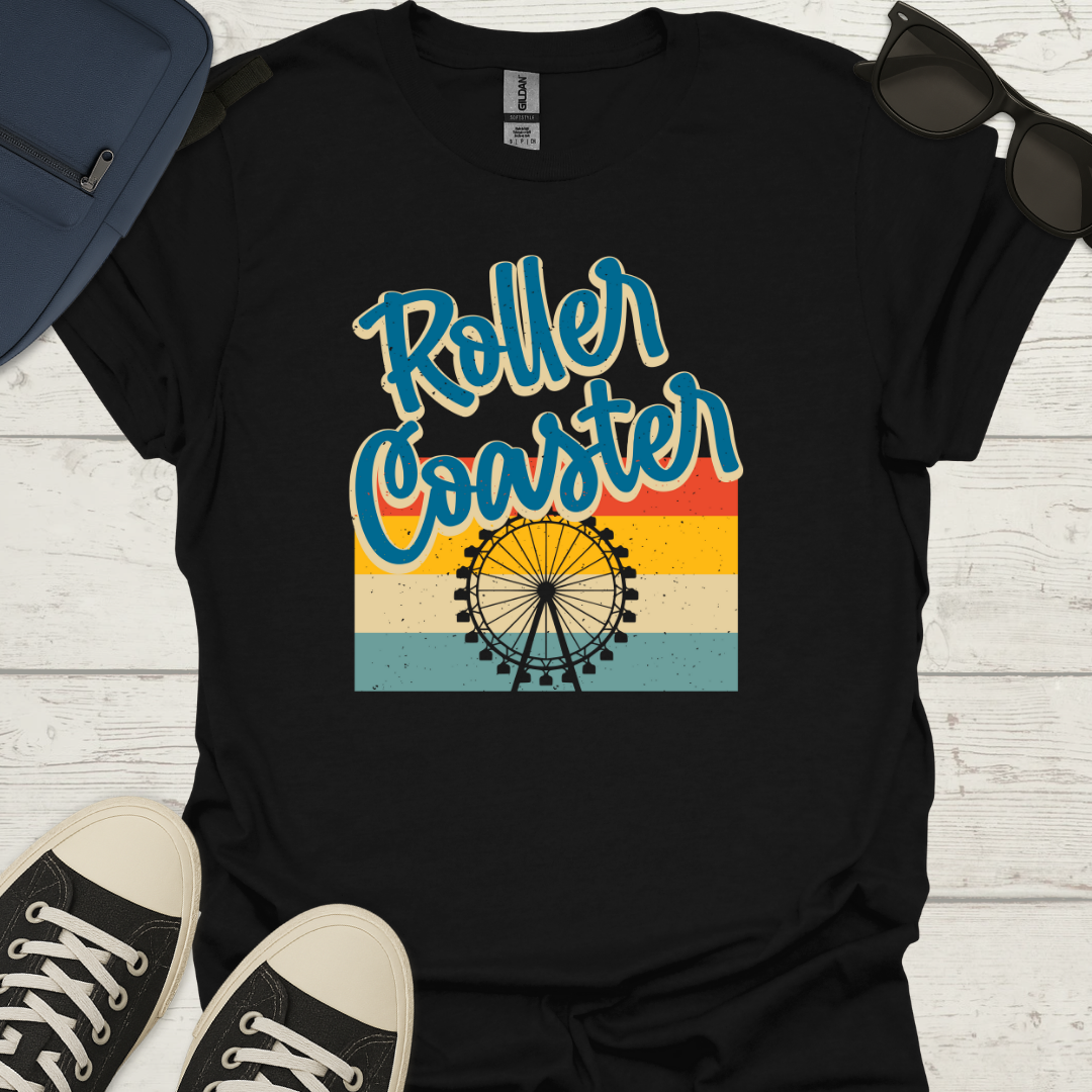 Roller Coaster Sunset T-Shirt
