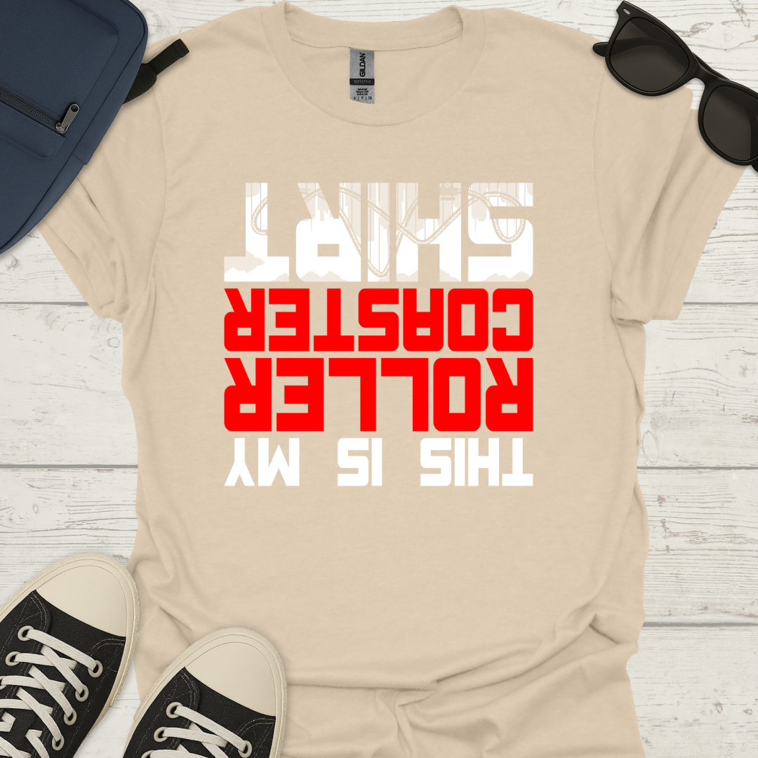 Inverted This Is My Roller Coaster Shirt